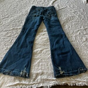 KanCan Dark Blue Flare Jeans